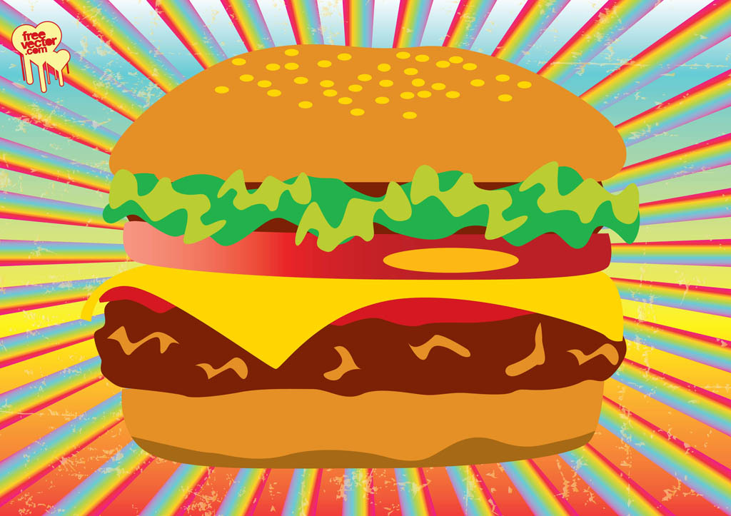 Hamburger mcdonald clip art