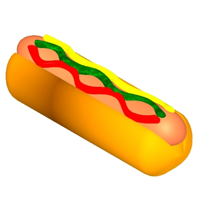 Hot dog clip art clipart image 7 4