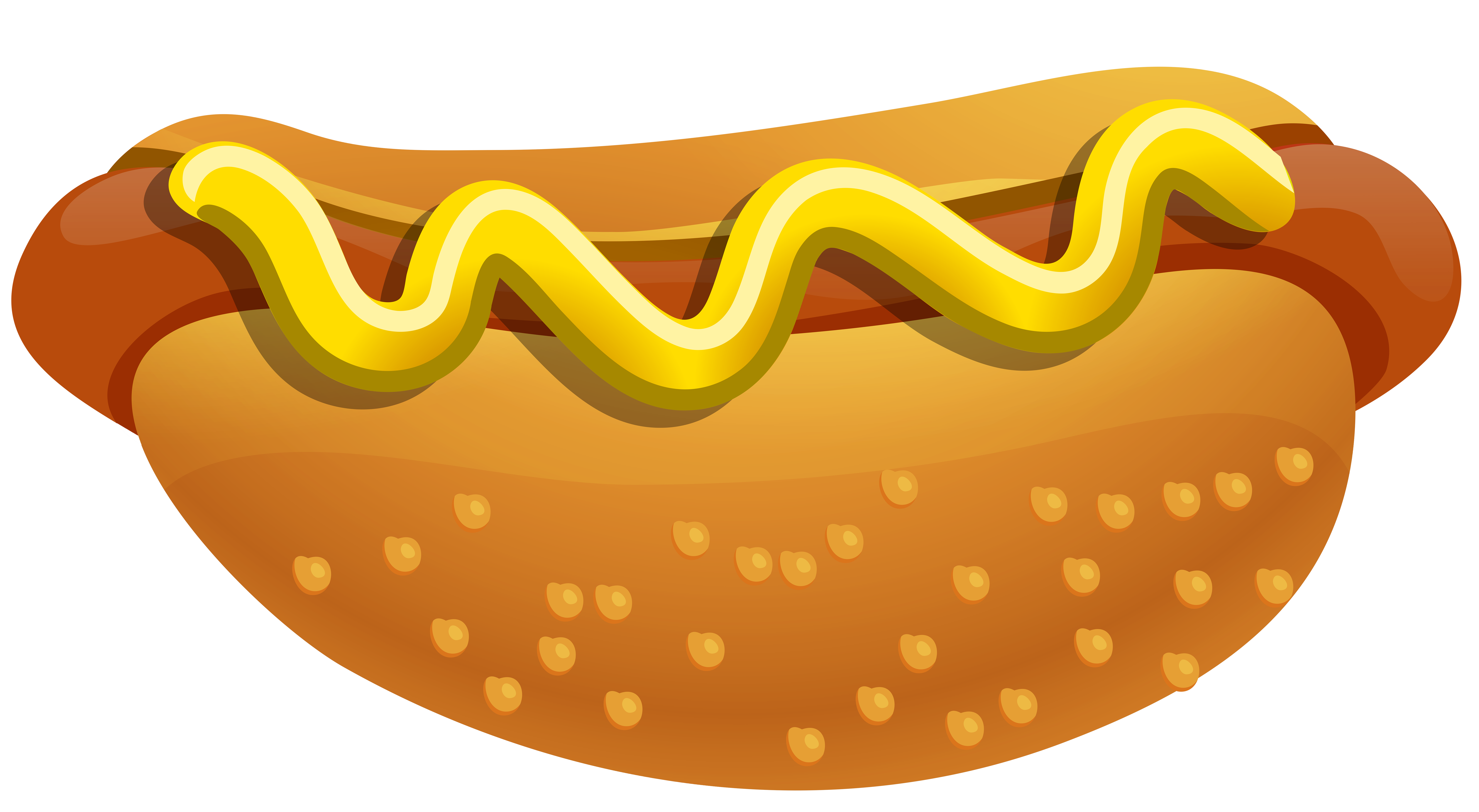 Hot dog clip art image