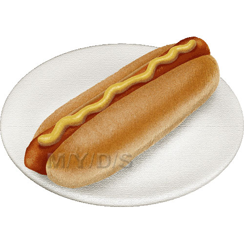Hot dog clipart free clip art