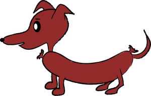 Hot dog clipart image weiner with shaped torso