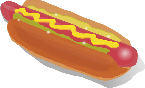 Hot dog free to use clipart