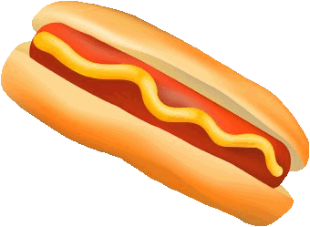 Hot dog hotdog and hamburger clipart free images