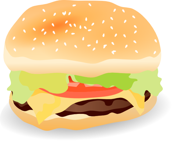 Hotdog and hamburger clipart free clipart images 2