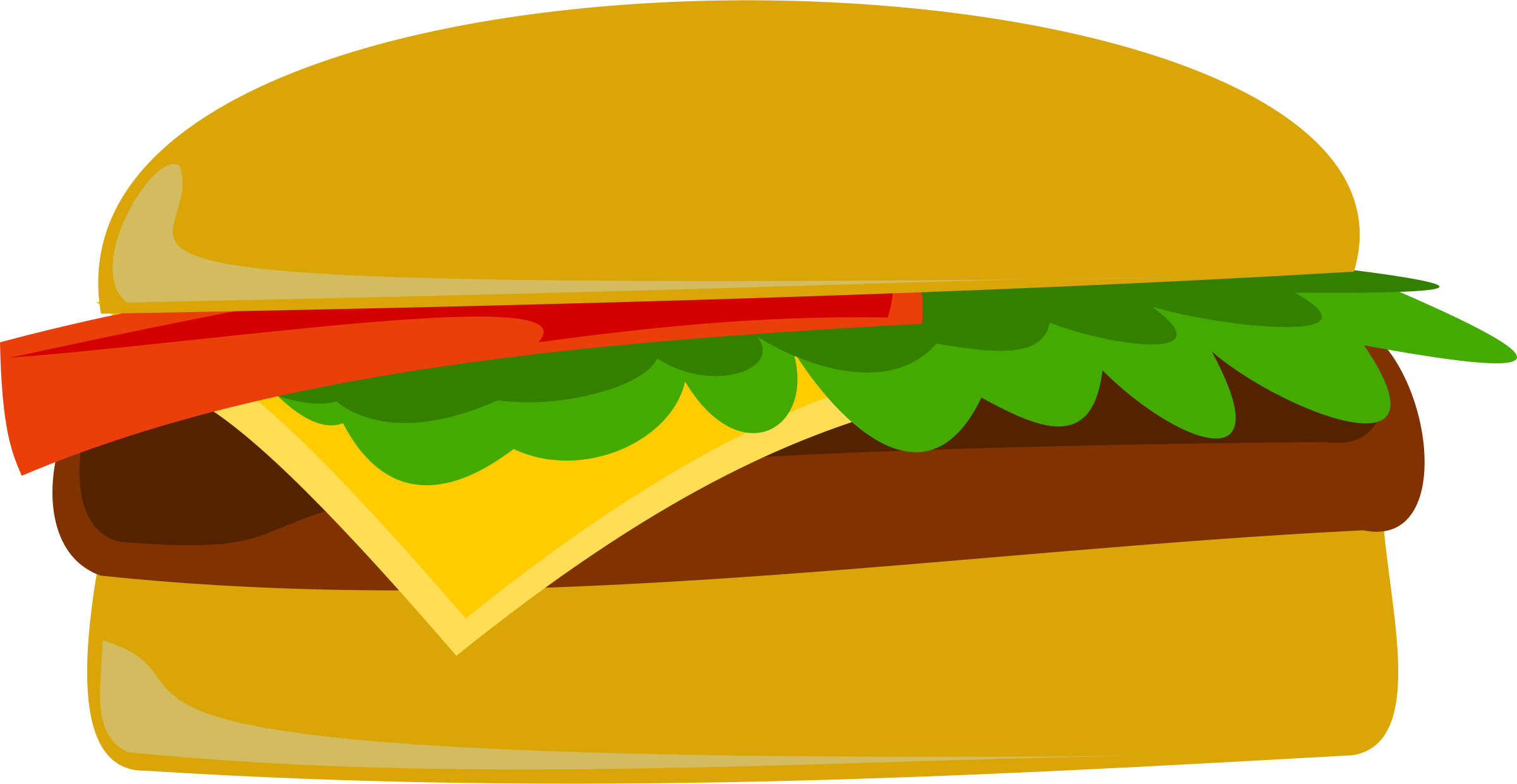 Hotdog and hamburger clipart free clipart images