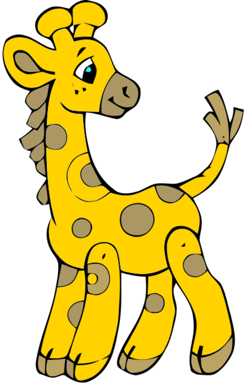 Image of baby giraffe clipart 7 giraffe clip art giraffe