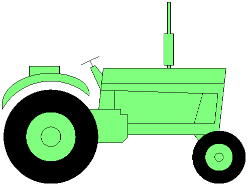 Outline tractor clipart free clip art images image