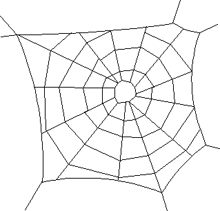 Spider web spiders web clip art clipart clipartcow clipartix 2