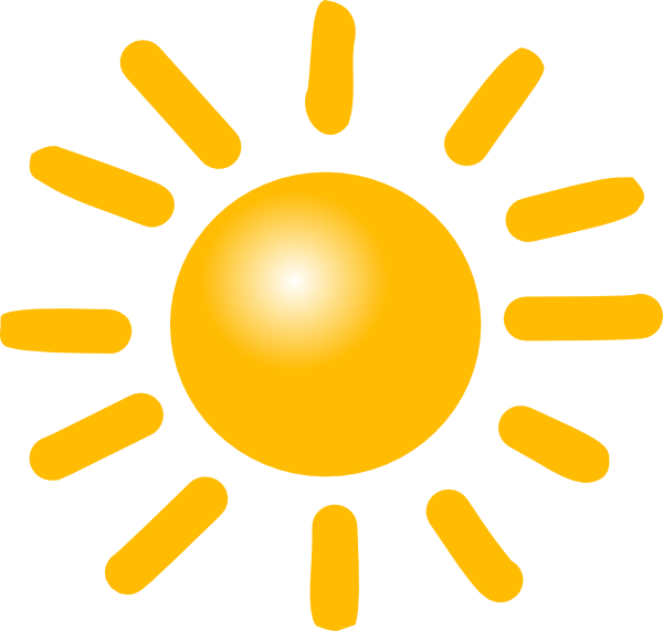 Sunny weather clipart clipart kid