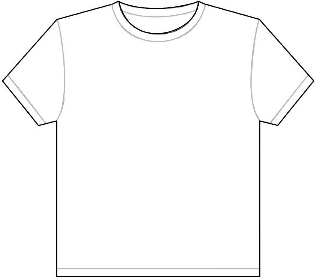 T-shirt blank shirt clipart kid