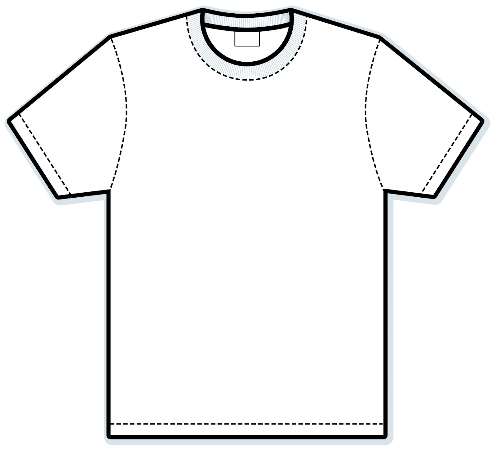 T-shirt clip art black and white shirt clipart kid 3