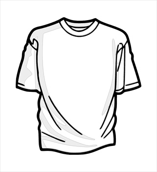 T-shirt shirt clip art template free clipart images