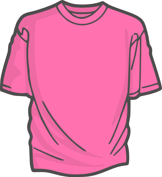 T-shirt shirt outline printable clipart 2