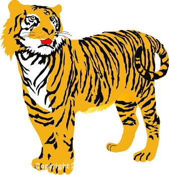 Tiger clip art for kids clipart 2