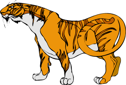 Tiger free to use clipart 2