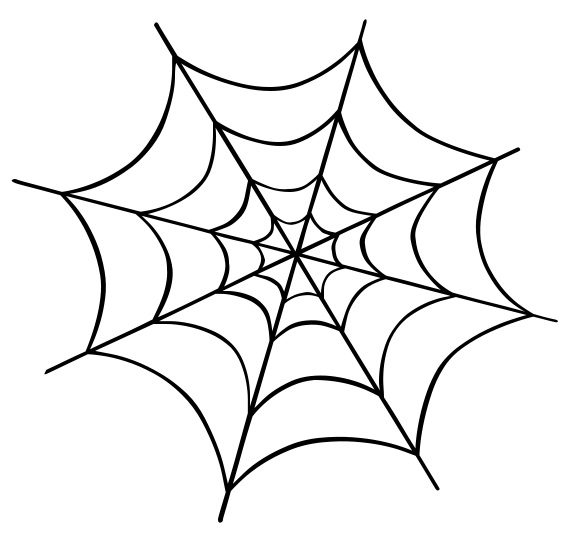 Web clipart halloween spiders clipart free cute spider web clipart