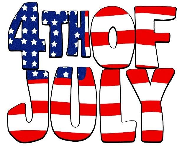 4th of july 4 clip art free graphics pictures images borders