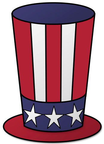 4th of july independence day on fourth clip clipart