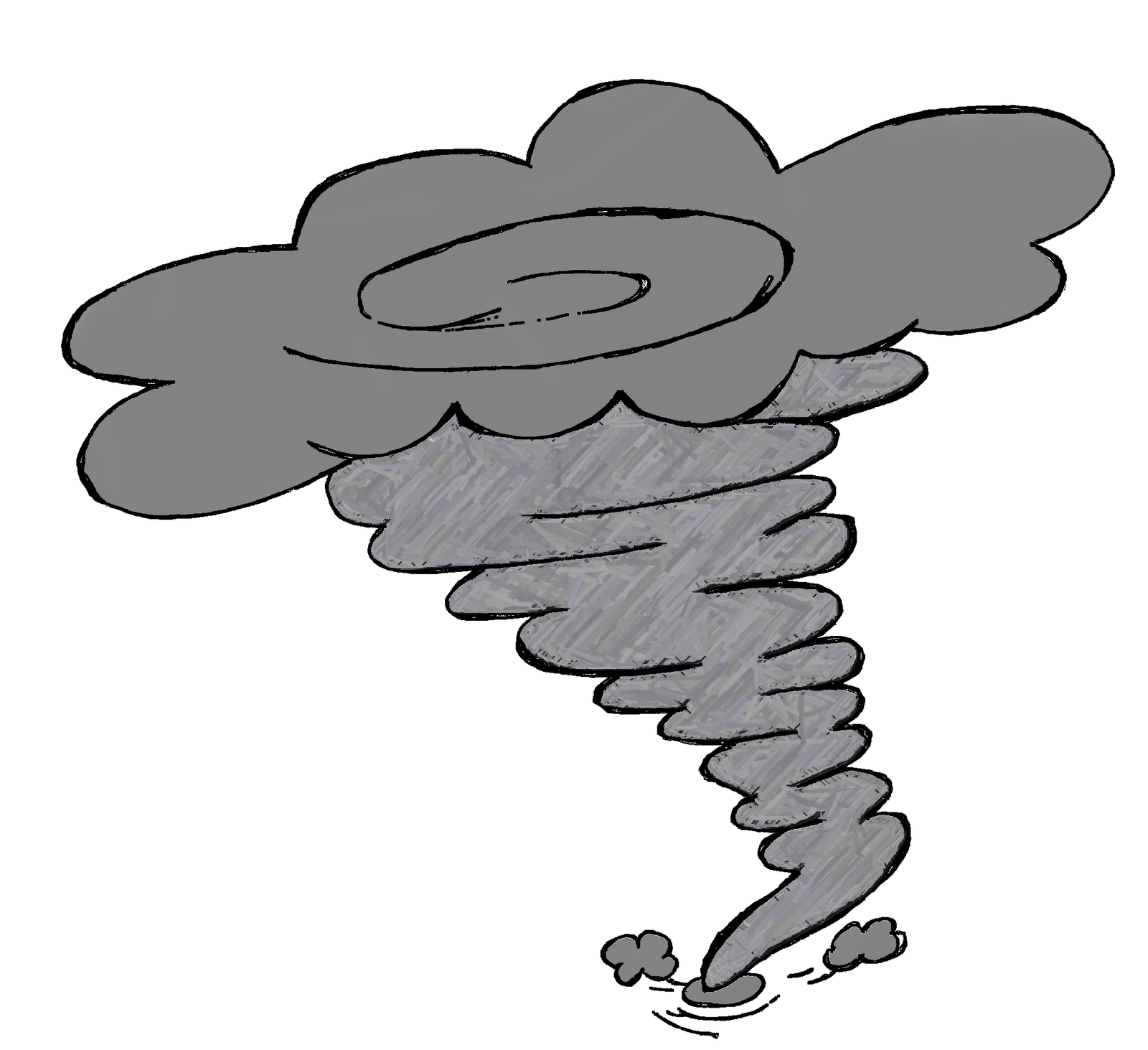 Animated tornado clipart image