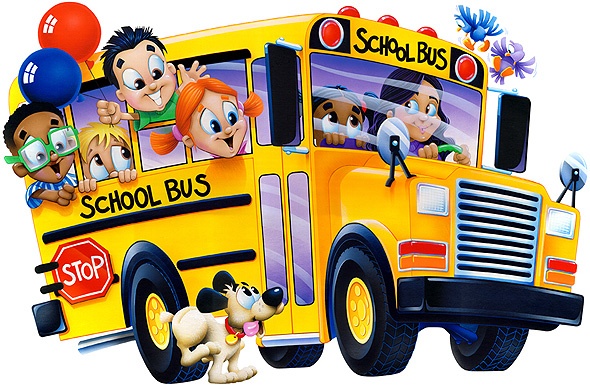 Back to school bus clipart 3