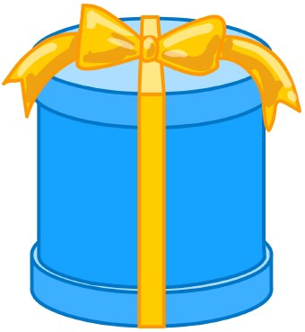 Birthday present clip art free clipart images 6