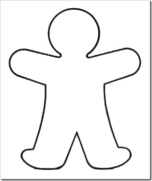 Blank person clipart