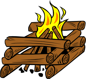 Campfire camp fire clipart 3 image 2