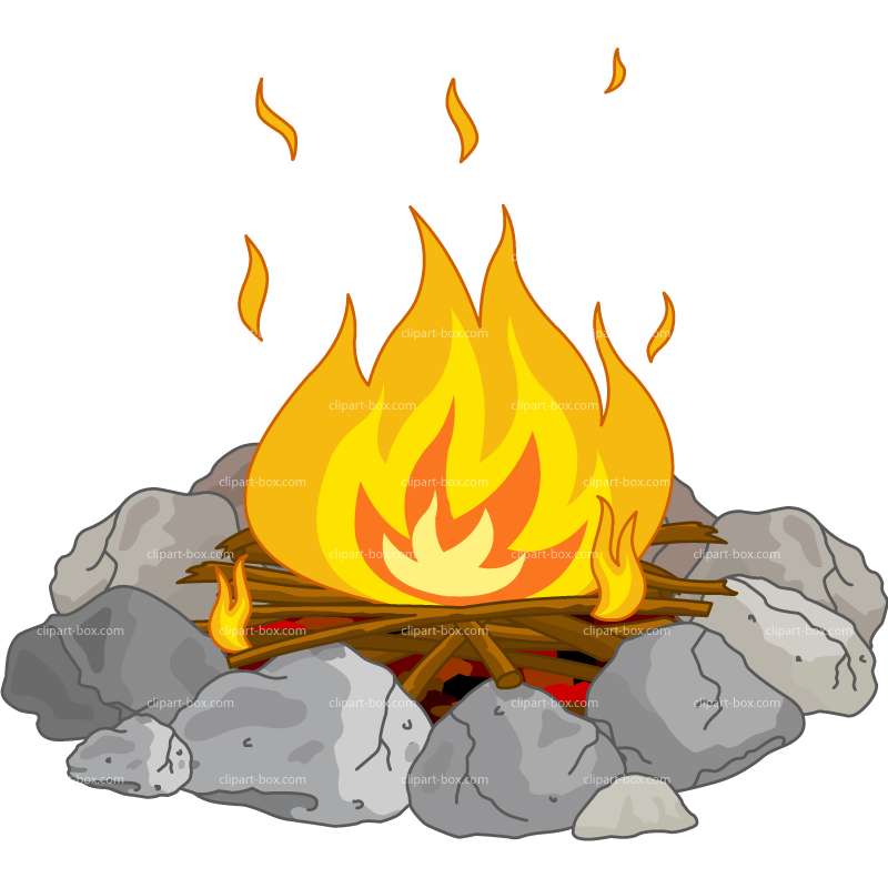 Campfire clipart 5