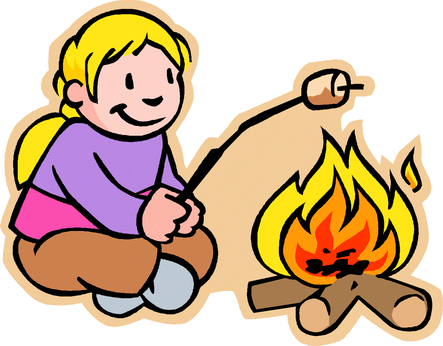 Campfire clipart camp fire image 2 2