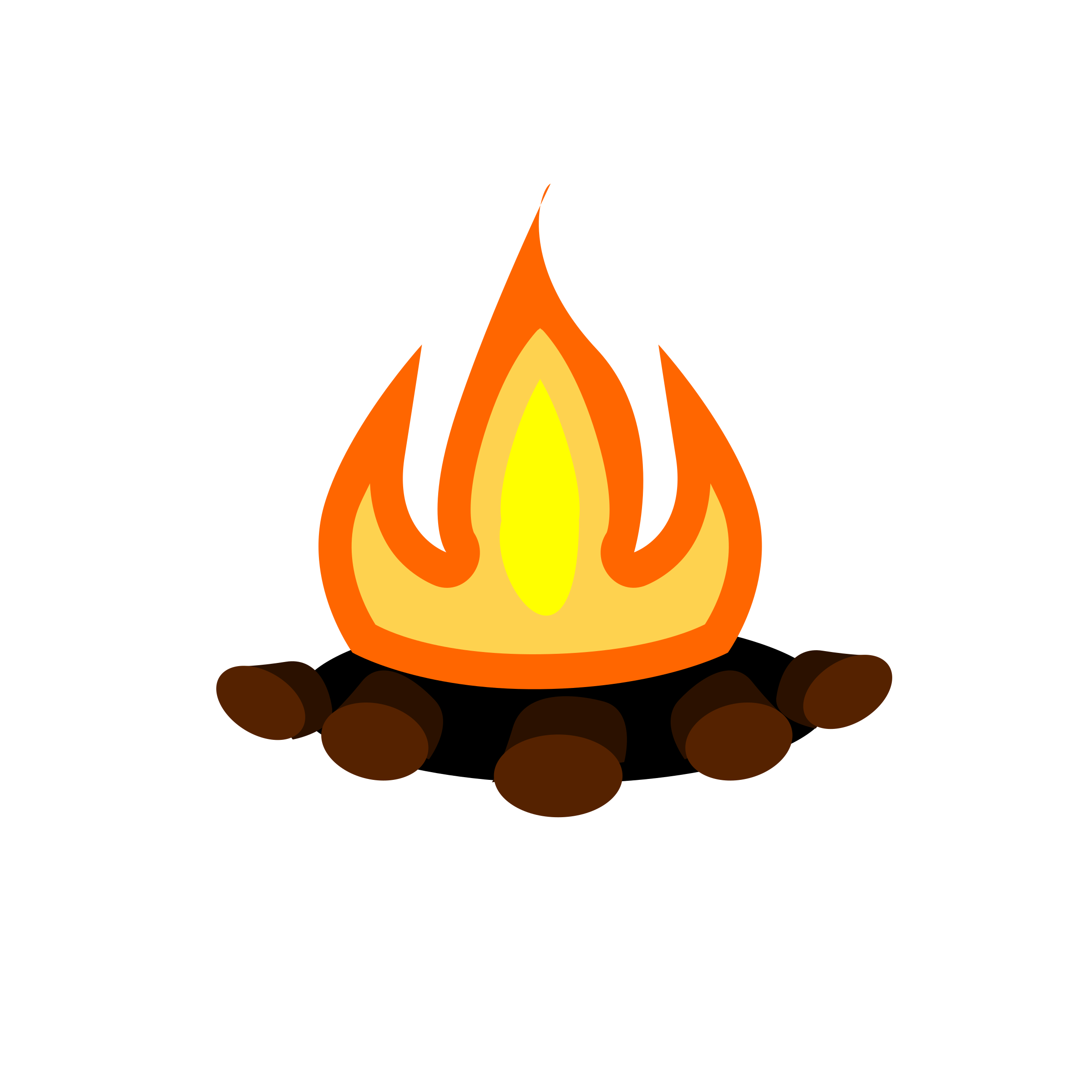 Campfire clipart camp fire