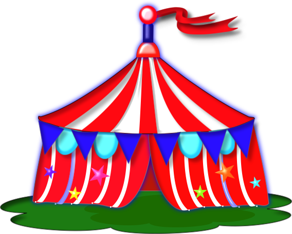 Carnival fair tent clip art welcome tent funfair and