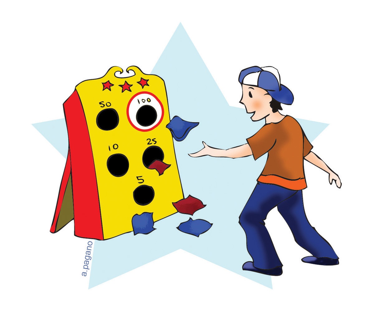 Carnival games clipart kid