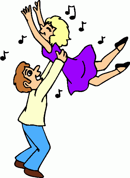 Couple dancing clipart kid