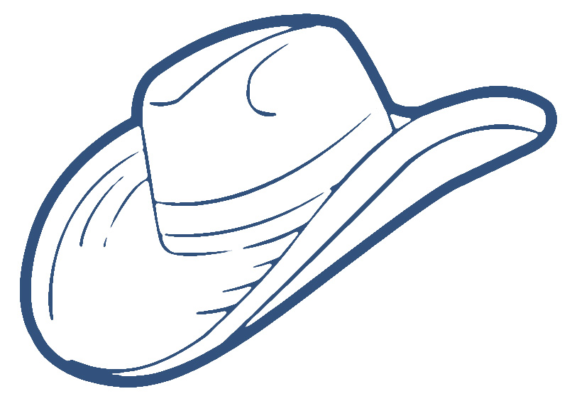 Cowboy hat 2 clipart clip art 3