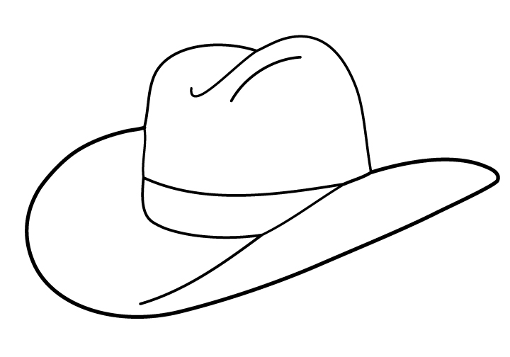 Cowboy hat clip art free clipart images 3