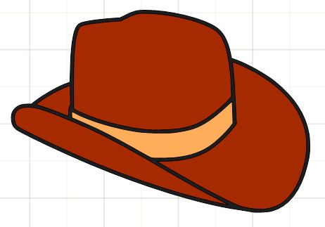 Cowboy hat clip art hatswboy clipart image 2