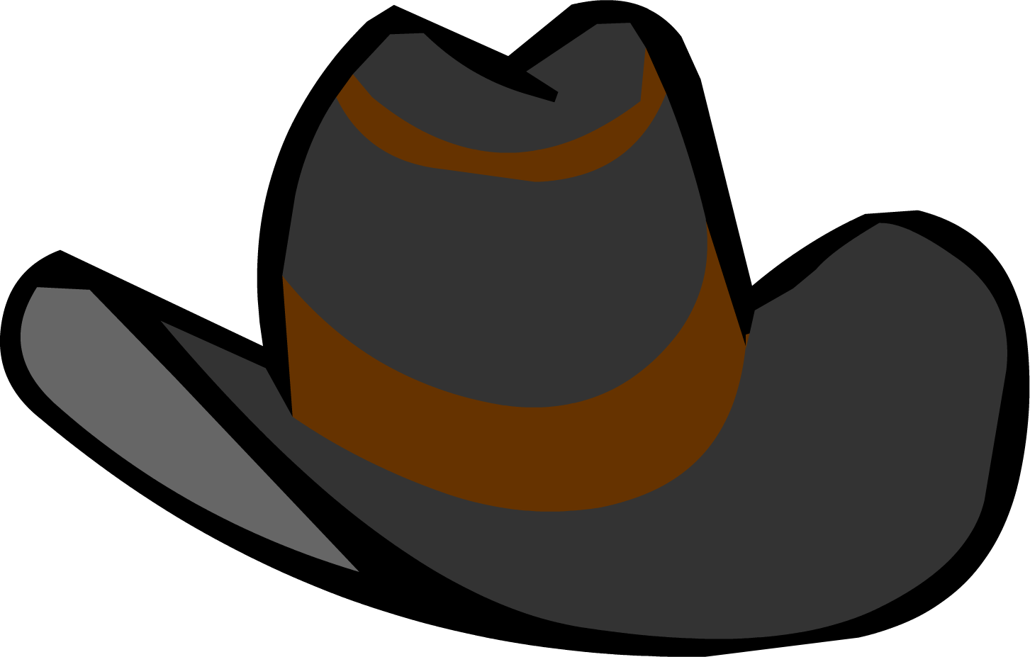 Cowboy hat ten gallon clipart free clip art image