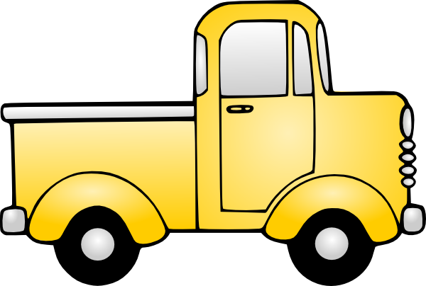 Cute moving truck clipart kid
