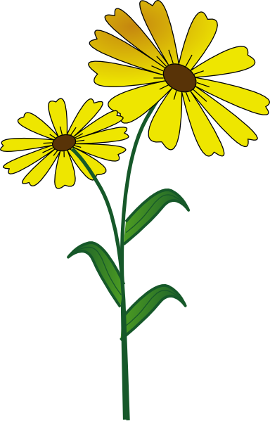 Daisy flower clip art free vector for download about clipartix 2