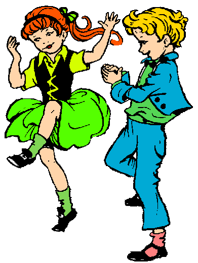 Dancing image of clip art for dance 8 clipartoons