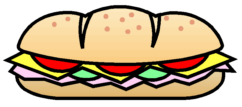 Deli sandwich clipart kid