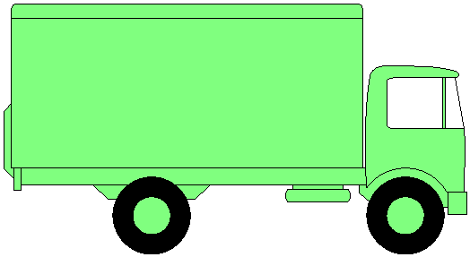 Delivery truck clipart free images