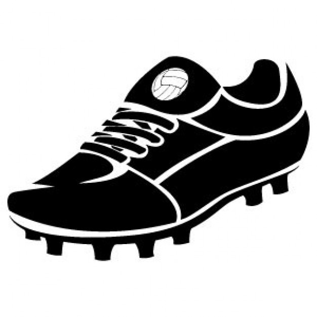Football shoes clipart