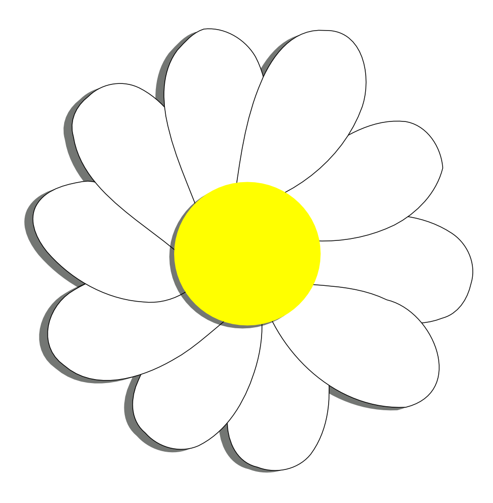 Free daisy clipart public domain flower clip art images and 4