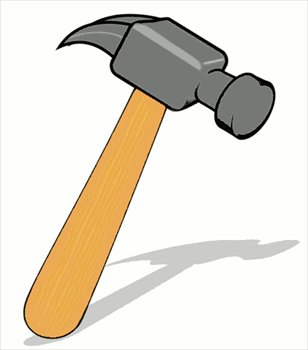 Free hammers clipart graphics images and photos