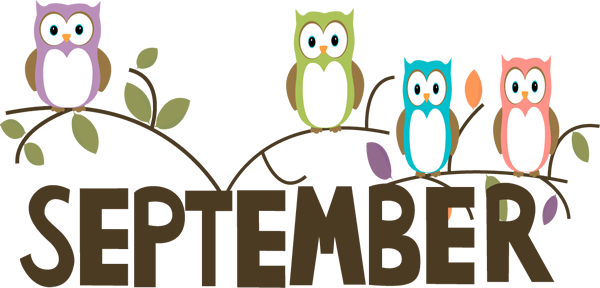 Free month clip art september owls image the word