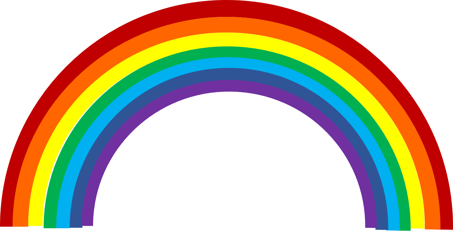 Free rainbow clipart the cliparts
