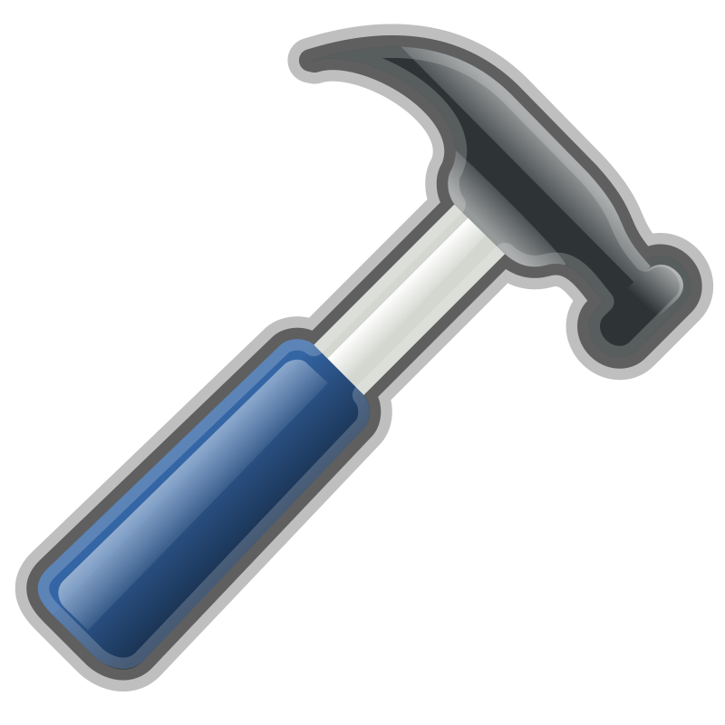 Hammer free to use cliparts 3
