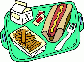 Hot lunch clipart
