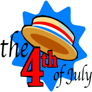 July independence day clip art
